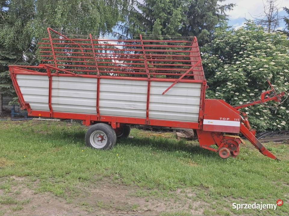 Przyczepa samozbierająca pottinger TOP III