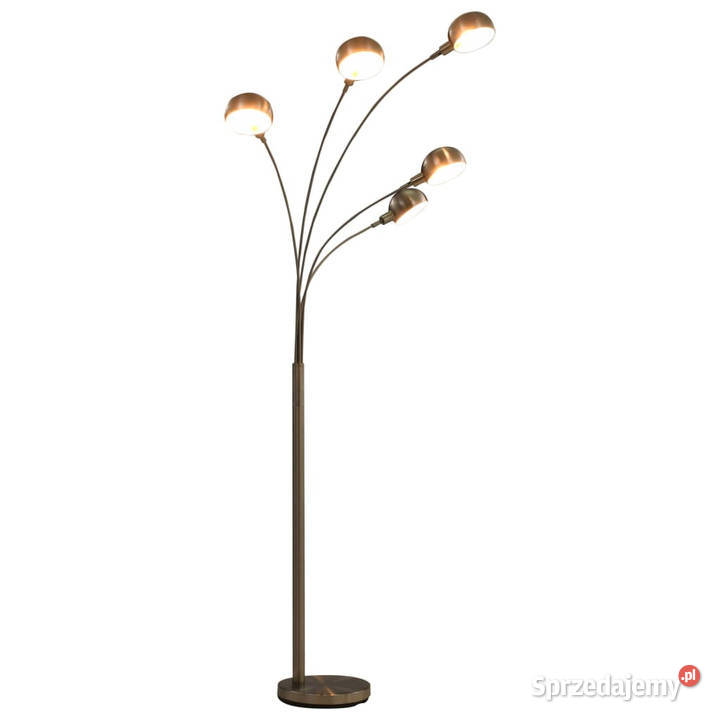 Lampa stojąca 200 5 x E14 srebrna WM282417 Pozostałe Warszawa