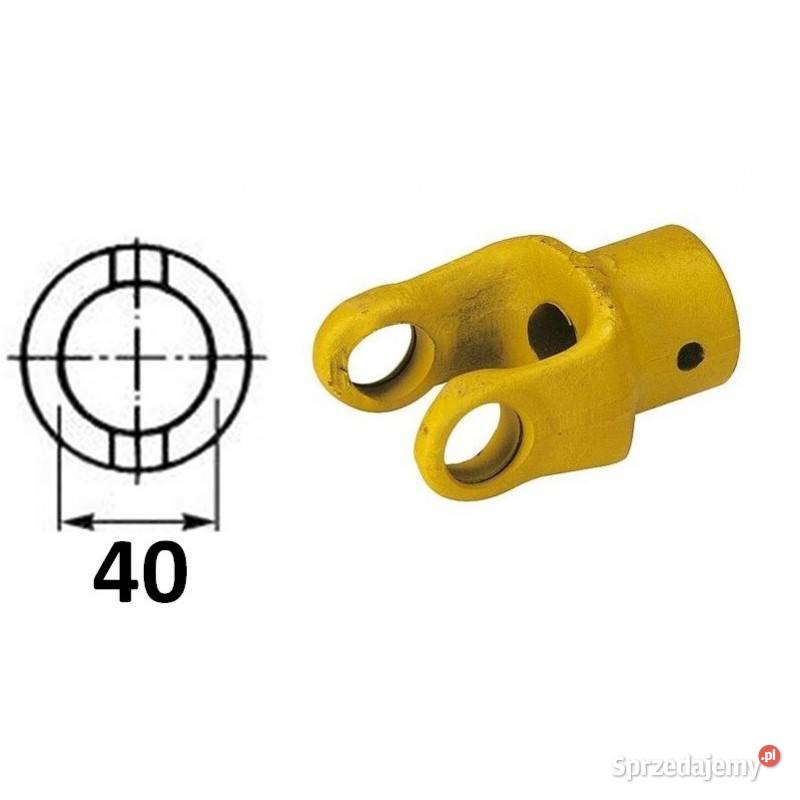 Widłak maszynowy fi 40 gładki 10013 Kamionna