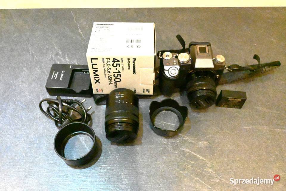 Aparat bezusterkowy Panasonic G7 z dodatkowym