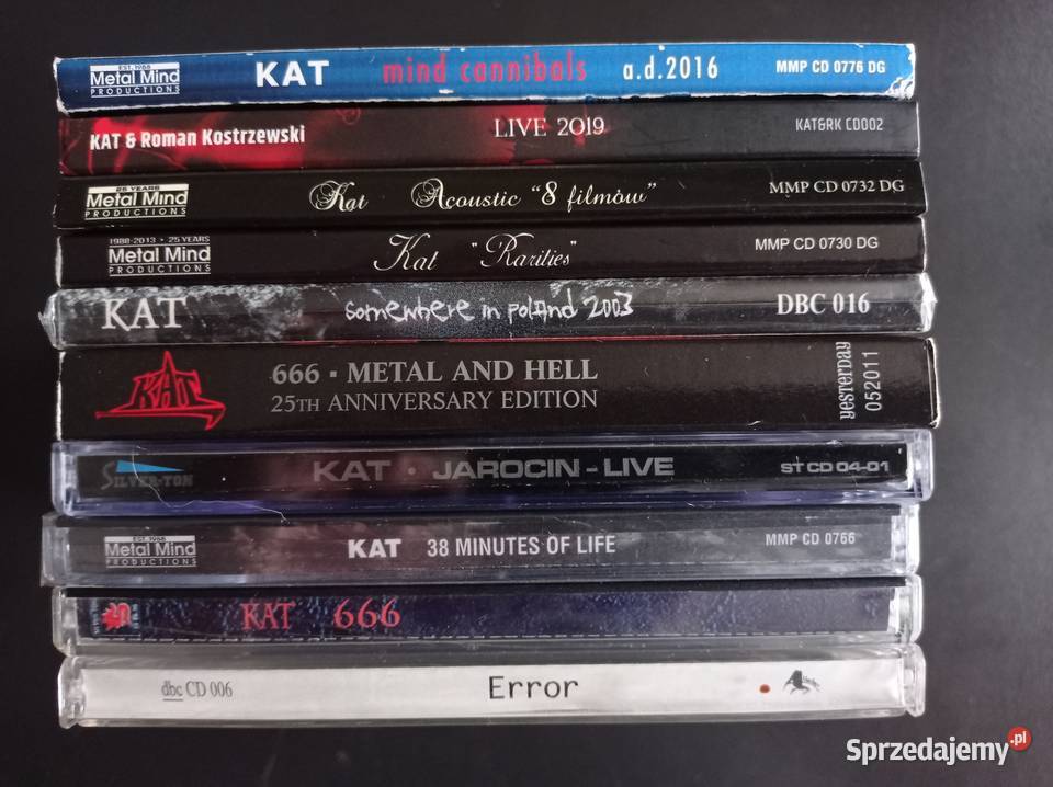 Płyty CD KAT Roman Kostrzewski Alkatraz Wałbrzych