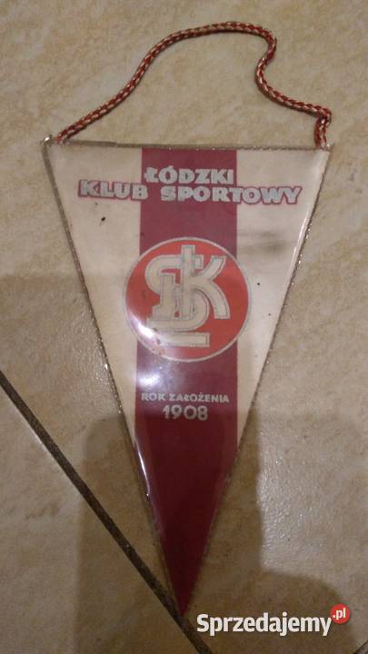 PRL proporczyk klubowy ŁKS Łódź