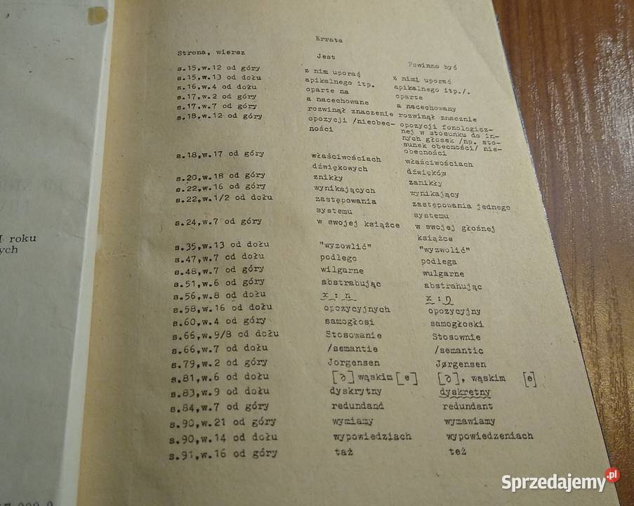 Wybór materiałów do studiowania fonologii Gdańsk