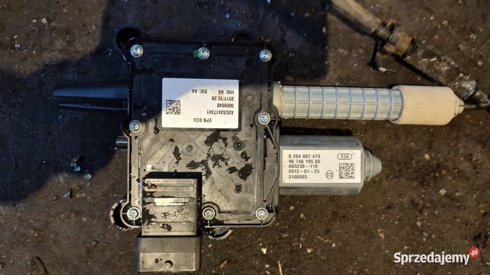 Hamulec ręczny elektryczny 9674619580 Citroen Książ Wielkopolski