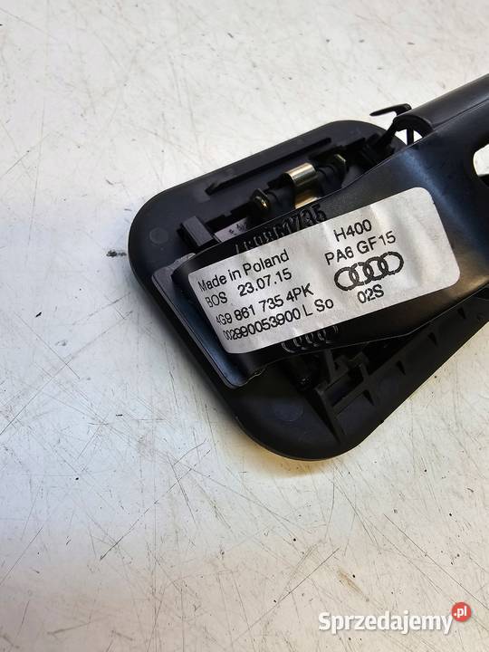 UCHWYT SIATKI BAGAŻNIKA LEWY AUDI A6 C7 osobowe Przystajń sprzedam