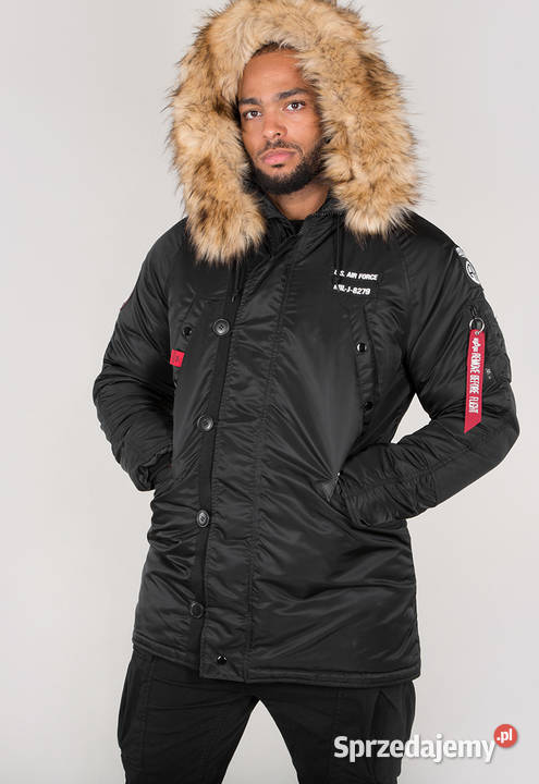 Alpha Industries parka AIRBORNE 188141 czarna Zimowa  Warszawa