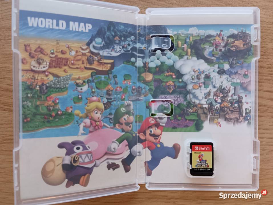 Super Mario Bros U Deluxe na konsolę Nintendo Gdańsk