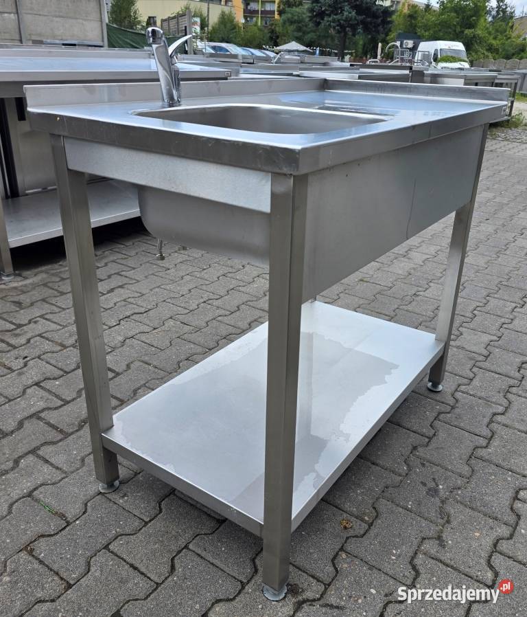 Zlew 1 Komorowy z Półką 1106085 M1843 N Nowe Skalmierzyce