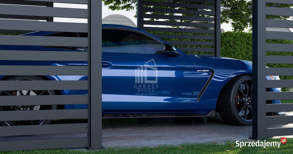 CarPort PREMIUM Wiata samochodowa 4x5 Antracyt Sprzedaż mazowieckie Radom sprzedam