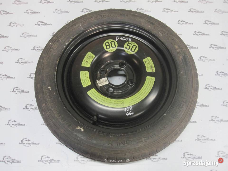 FORD FOCUS MK1 I koło dojazdowe 1258015 95M Koła dojazdowe