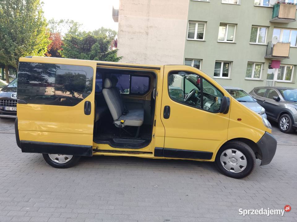 Vivaro 9 osobowy r2003p19d bez dpf prosty silnik