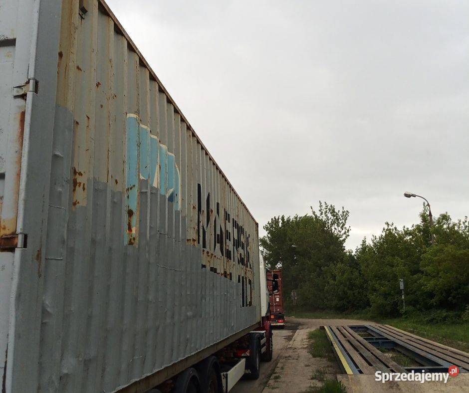 Kontener Morski 40HC CW Warszawa