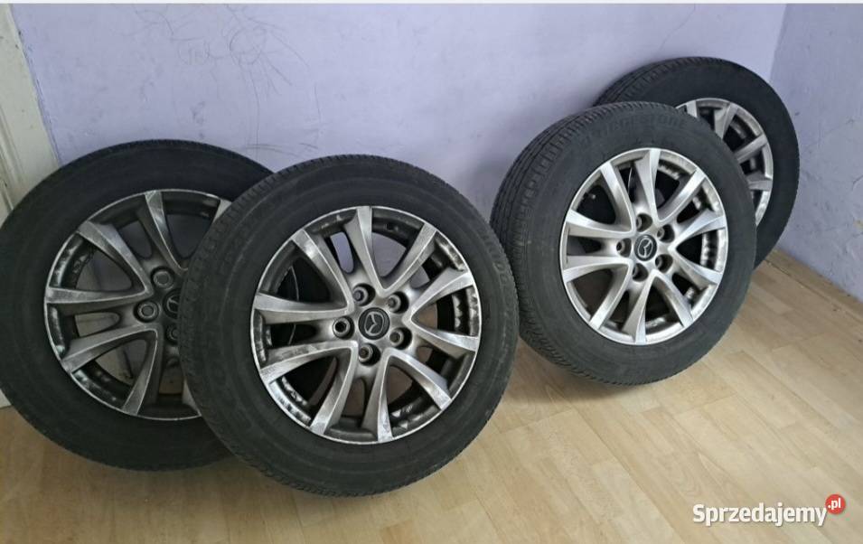 Oryginalne koła Mazdy3 Opony letnie R16 kujawsko-pomorskie Rypin