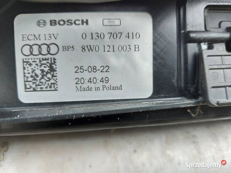 Audi Q7 II LIFT 4M0 TFSI pas przedni chłodnice