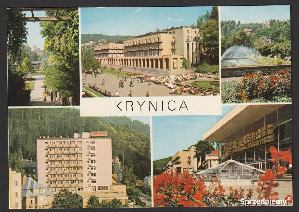 KRYNICA MOZAIKA WIDOKI 1980 BEZ OBIEGU Łódź sprzedam