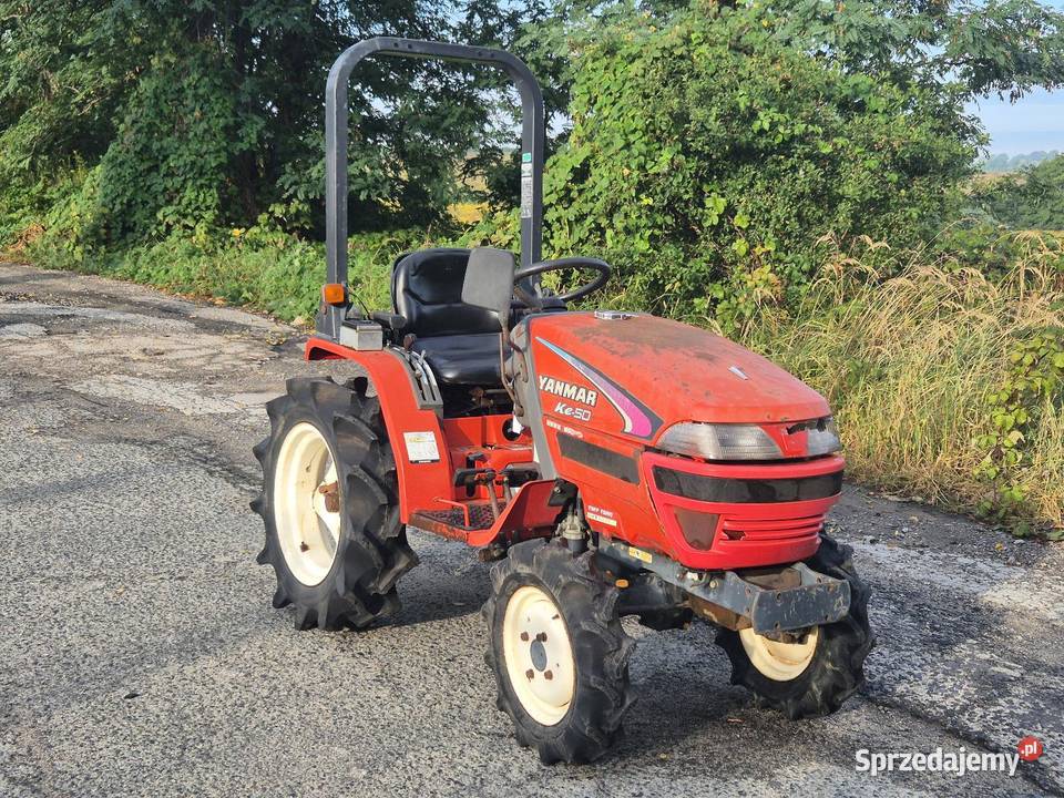 Traktorek traktor YANMAR KE50D 15 44 Napęd 4x4 dolnośląskie Małuszyn