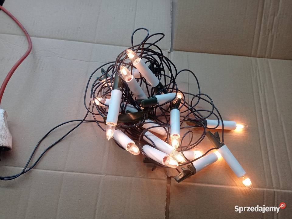 Stare lampki choinkowe