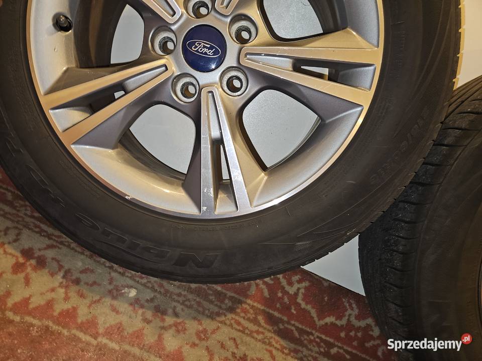 Oryginalne Felgi Ford 16 5x108 z oponami letnimi wielkopolskie Rawicz sprzedam
