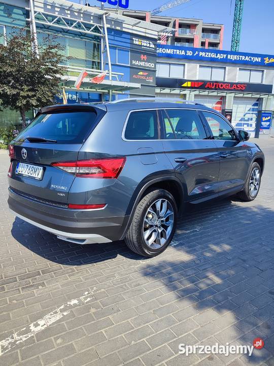 Szkoda Kodiaq SCOUT 20tdi 190 44 2018 salon Lublin