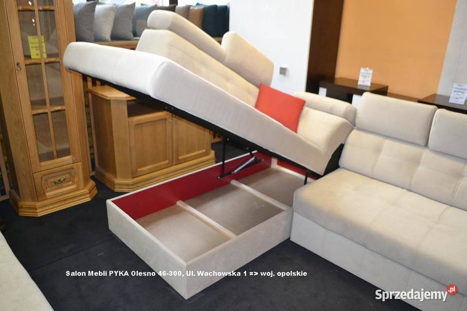 Nowy Narożnik 190x280 ATLANTA Tkanina Zmywalna sprzedam