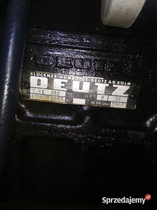 Deutz f3l812 silnik Kielce