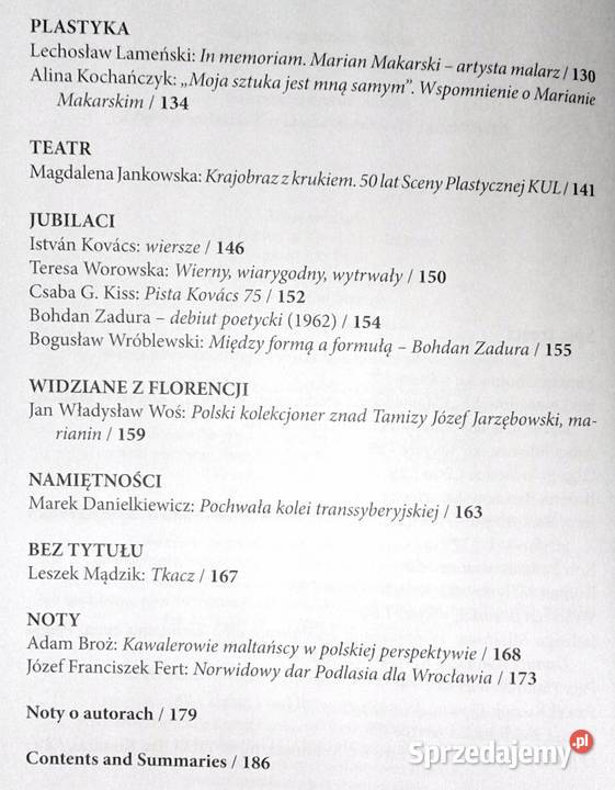 Akcent literatura i sztuka Kwartalnik 4 162 2020 miękka Chełm