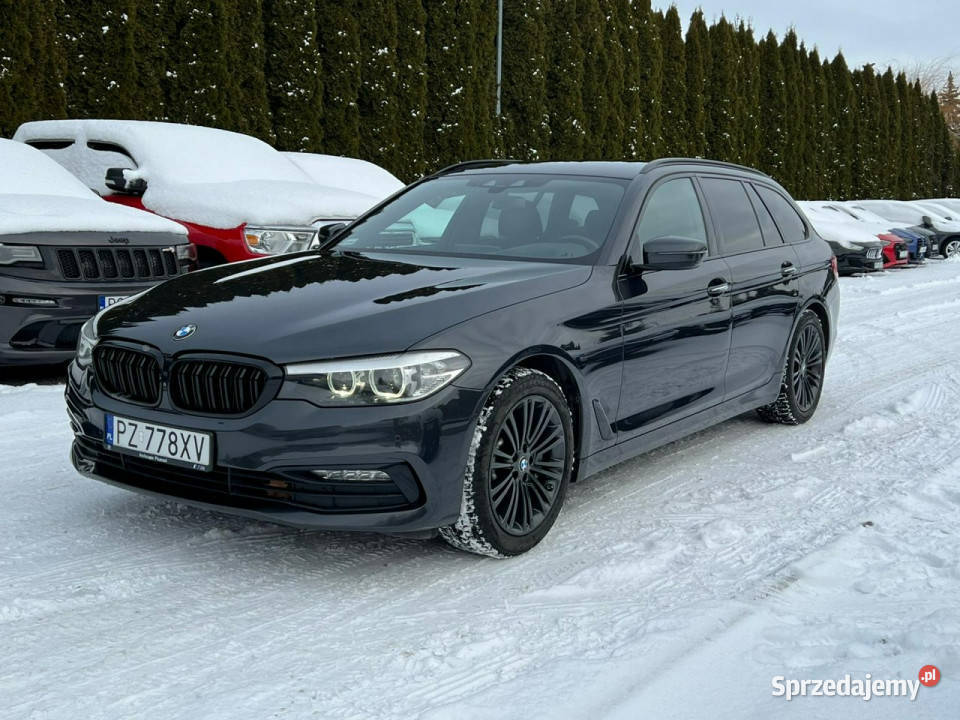 BMW 520 520d Sport Line Skóry VirtualCocpit światła przeciwmgielne Baranowo