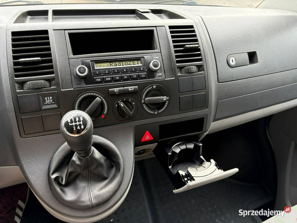 Volkswagen Transporter T5 25 TDI 130 Długi 2 x mazowieckie Lipówki