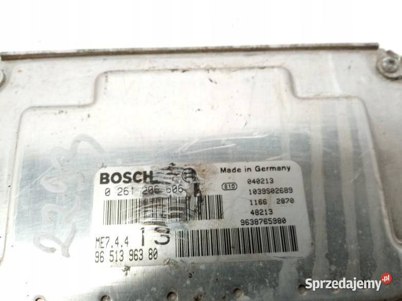 STEROWNIK SILNIKA 0261206606 Citroen Xsara I