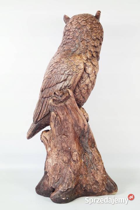 SOWA duża figura SYMBOL MĄDROŚCI Gizałki sprzedam