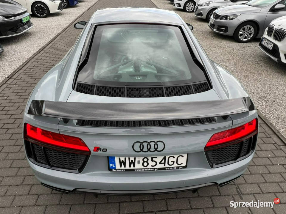 Audi R8 Salon V10 610 Ceramika Kamera podgrzewane fotele sprzedam