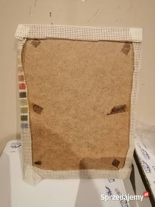 stary obraz haftowany Legnica