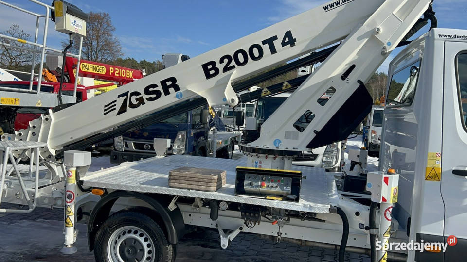 Mercedes Sprinter Podnośnik Koszowy 20m GSR Widełki sprzedam