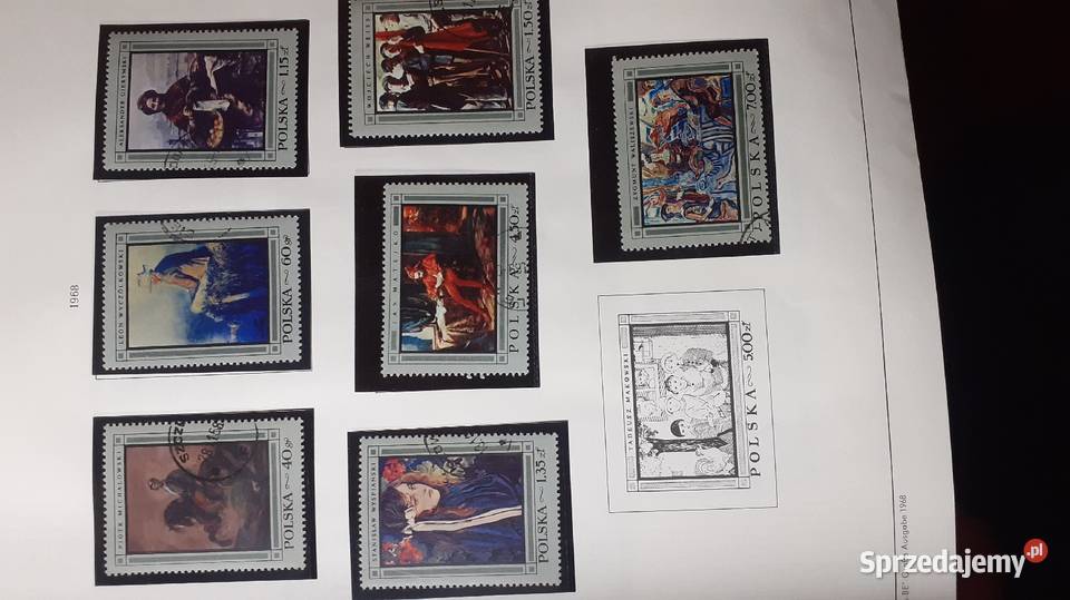 Znaczki Poczty polskiej Ciasna