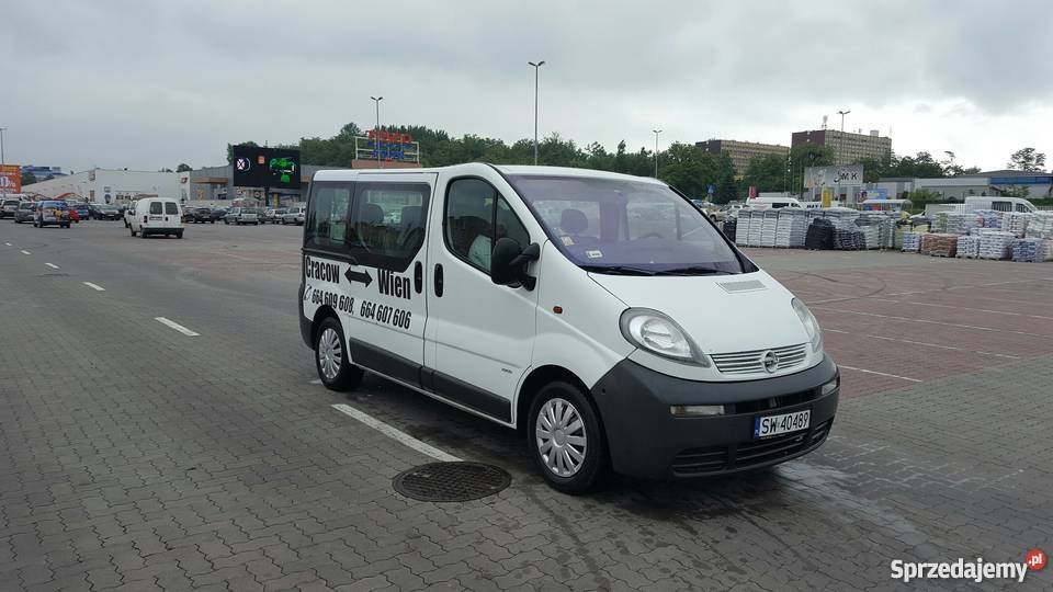 Opel Vivaro 19 2006r klima Okazja weekend Krk OC klimatyzacja Kraków
