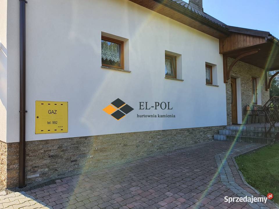 Kamień Naturalny ELEWACYJNY OZDOBNY DEKORACYJNY Chełmiec