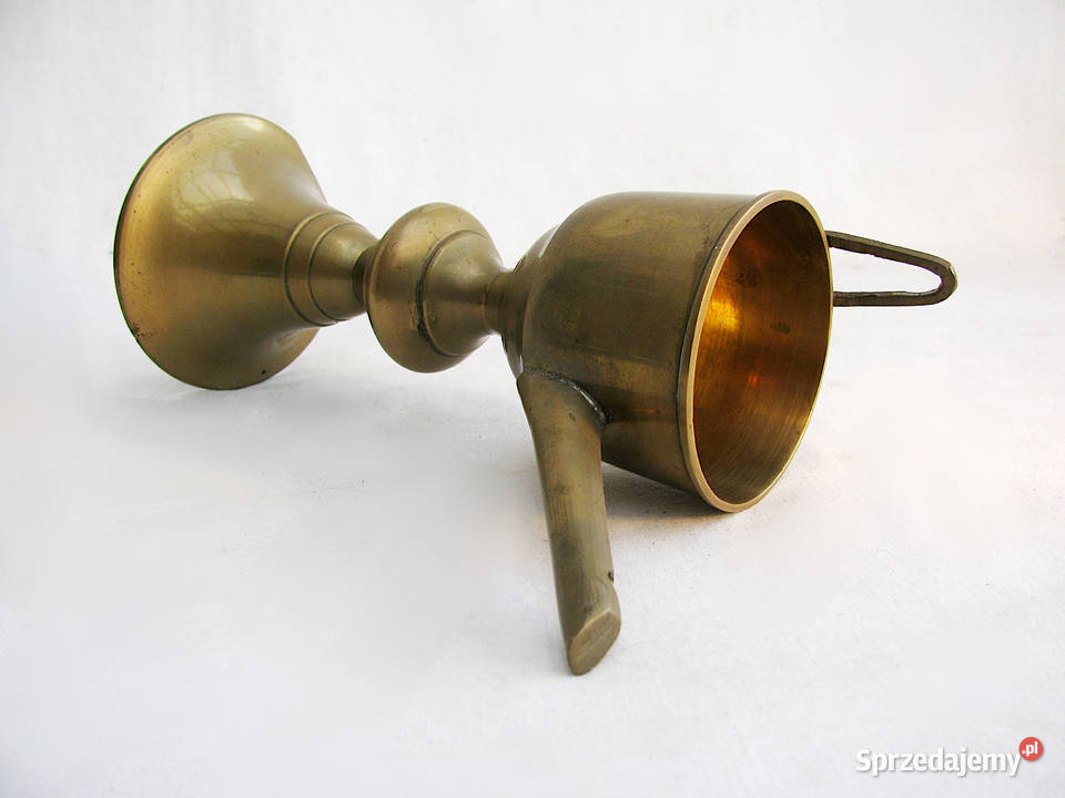 Stara Lampa Oliwna Mosiężna Pozostałe Szczecinek