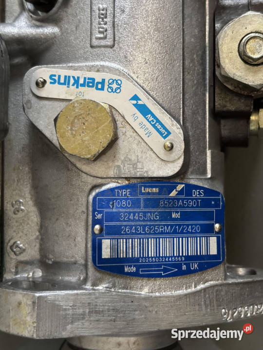 Pompa wtryskowa Lucas Perkins DELPHI 8523A590G wielkopolskie Jastrzębniki
