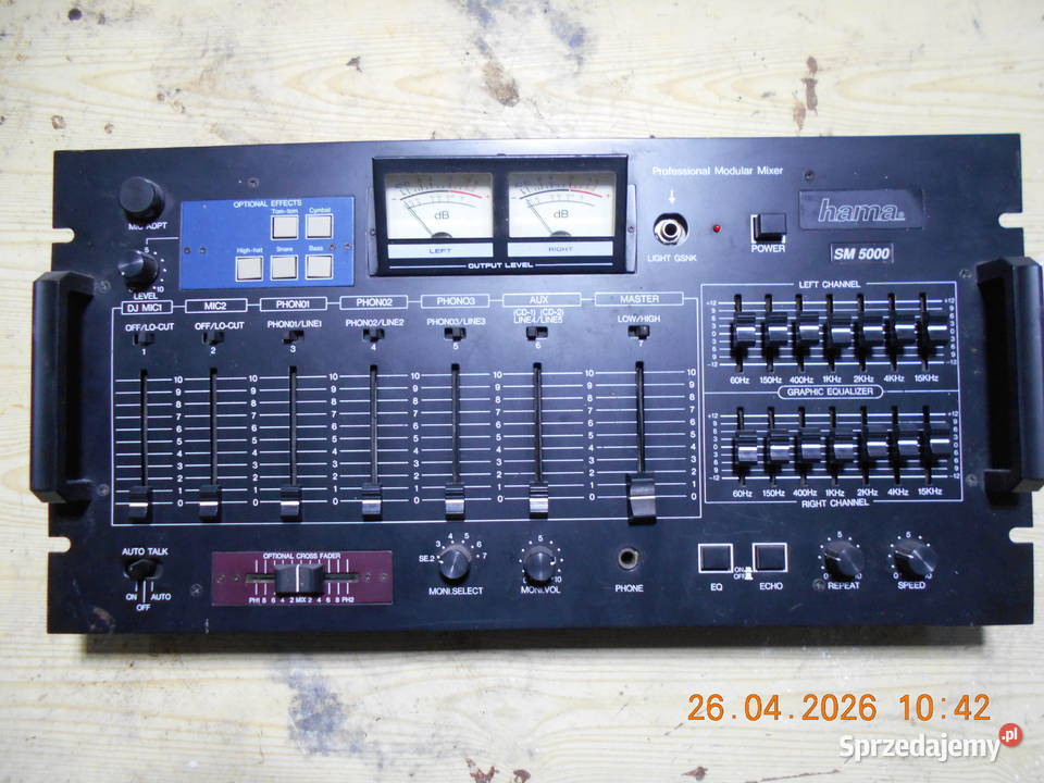 Mixer Hama 5000 mikserym nagłośnienie Szczecin