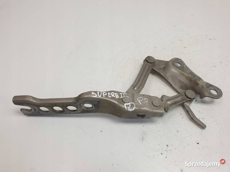 Skoda Superb II ZAWIAS MASKI prawy przód Rudka