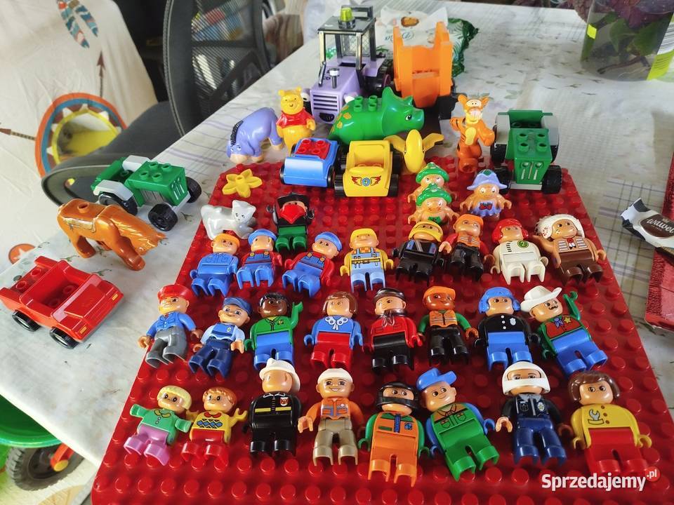 Wielki zestaw klocków LEGO Duplo pomorskie Czarna Woda