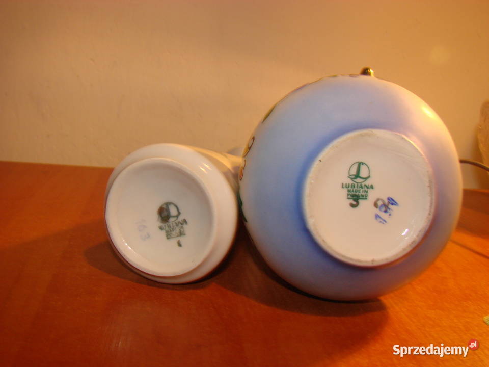 Lubiana wzór kaszubski wazostanik PRL pomorskie