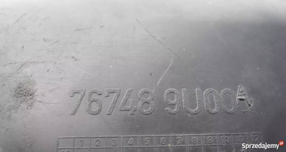 NADKOLE NADKOLA NISSAN NOTE 767489U00A LT Nowy Tomyśl