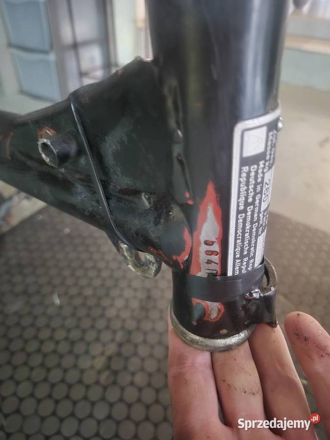 Simson s51 enduro originał rama Motocykle na części Malczyce