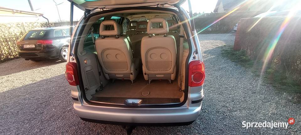 VW Sharan Super stan z małym przebiegiem czujnik parkowania Sharan opolskie Paczków