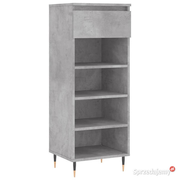 Szafka na buty szarość betonu 40x36x105 WM831456 Warszawa