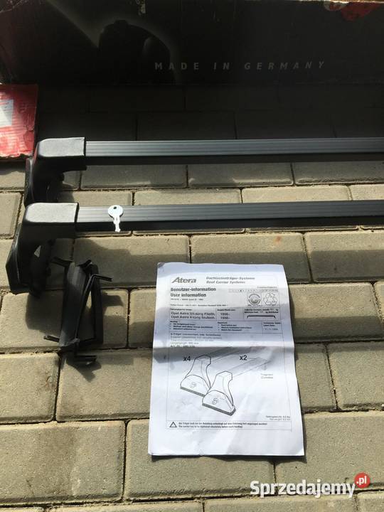 Bagażnik Atera belki bazowe opel astra G 2 Wschowa