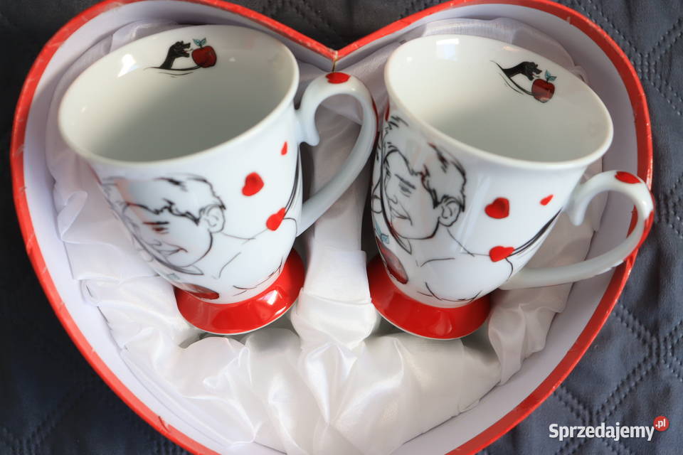 Kubki porcelanowe Adam Ewa Sagrado zakochanych Warszawa