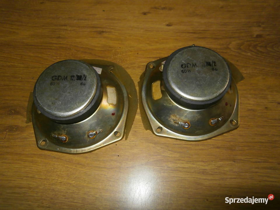 Głośniki GDM 1260 8ohm Tonsil do regeneracji 2 Łódź