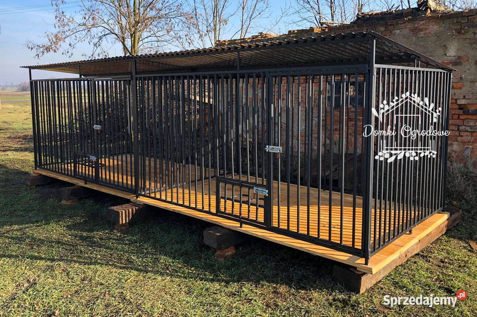Kojec Psów 6x2m drewniana Podłoga uchwyt na Kalwaria Zebrzydowska